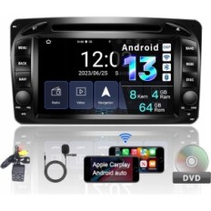 Autode raadio AmaSeaudoo Android 11 2 DIN FOR BENZ W168, GPS HD1080P