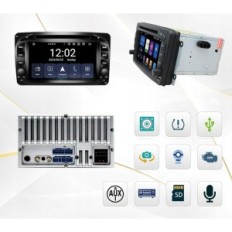 Radio radio Amaseudoo Android 11 2 Din pour Benz W168, GPS HD1080P