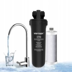 Waterfiltratiesysteem VortOPT Q8-C1, NSF / ANSI 53 en 42, 1 FILTER