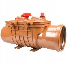 Pesztánelvezető szelep, átmérője 110 mm, csappantyú