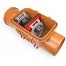 Sewage pipe valve Pestoral, diameter 110 mm, flap