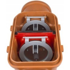 Sewage pipe valve Pestoral, diameter 110 mm, flap