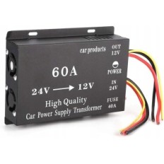 KSTE 24 V Converter på 12V biltransformer 720 W 60 A