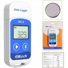 Thermohygrometer ELITECH RC-5 USB upp till 32000 poäng, för Mac och PC-datorer