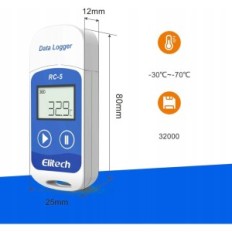 Elit hőmérő RC-5 USB akár 32000 pont, Mac és PC számítógépek