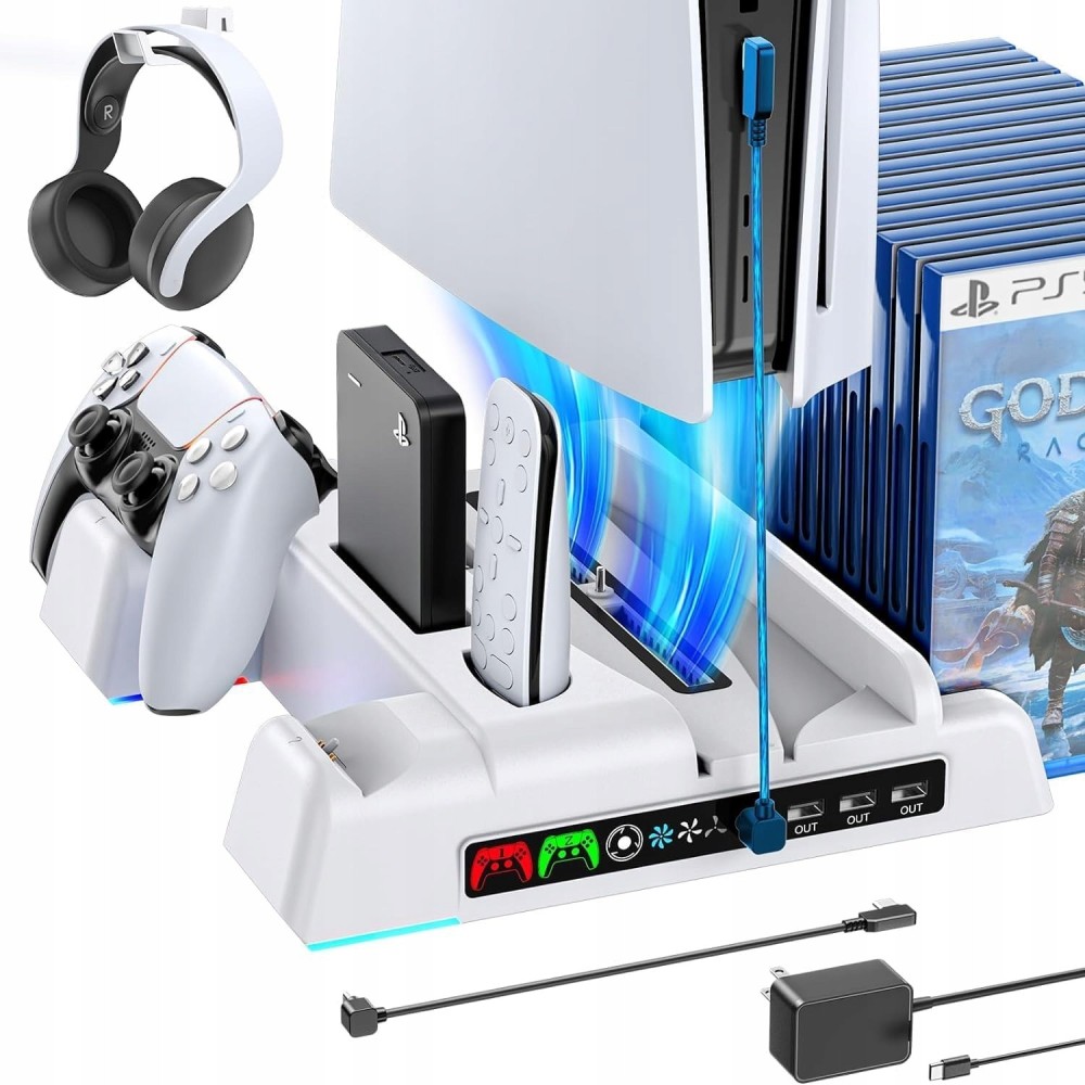 Oivo IV-P5237 tot PS5 en Controllers, RGB-koeling