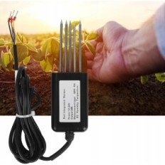 5-pinový senzor půdy Hyuduo RS485 Teplota Teplotní tester Snímač vlhkosti