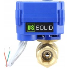 Elektrisk ballventil USA Solid 1 "85-265 V AC, messing brukt