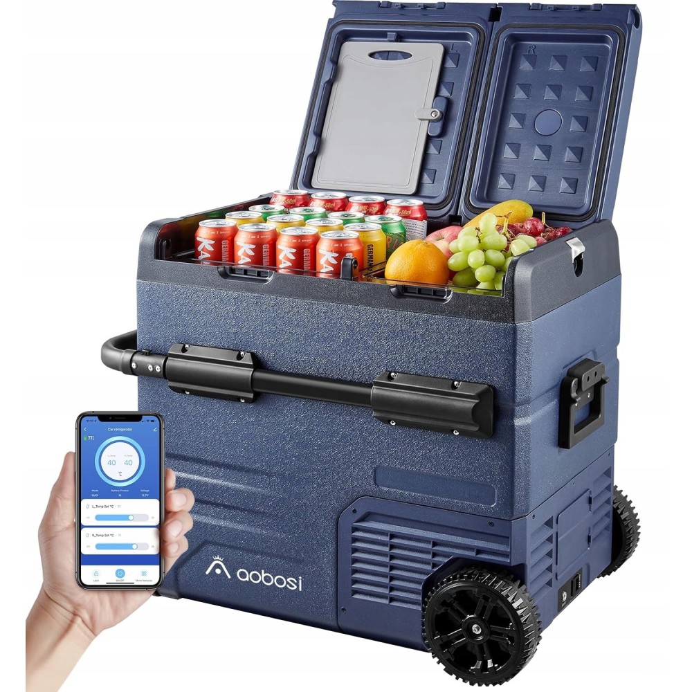 Refrigerador AAOBOSI TAW55 55 L, 12/24 V, 100-240 V, de -20С a 20s