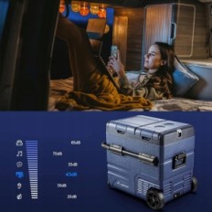 AAOBOSI Jääkaappi TAW55 55 L, 12/24 V, 100-240 V, -20С - 20s