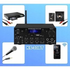 KS -33BT audió erősítő, HiFi, 400 W x 2 távirányító nélkül