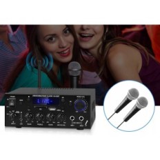 KS -33BT audió erősítő, HiFi, 400 W x 2 távirányító nélkül