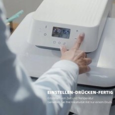 Automaatne termilise ülekande press 38x38 htvron, kahjustatud