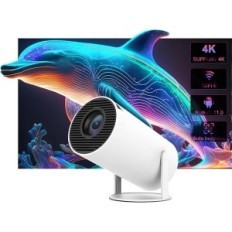 Proiettore Home Android HY300 4K Android 1280 * 720P. Mostra