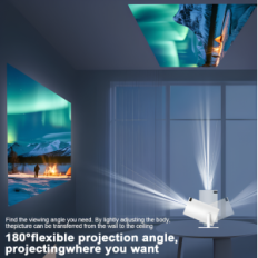 Magcubic Hy300 4K Android 1280 * 720P Home Cinema προβολέας. Έκθεση