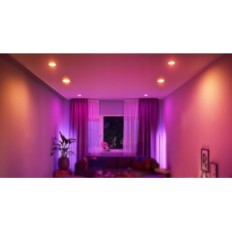 Griestu lampas komplekts 4 gab Dimmable LED balta lukturis 12 lūmārā