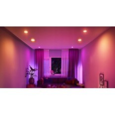 Lámpara de techo Set 4 PCS Dimmable LED Faro blanco 12 en Lumary