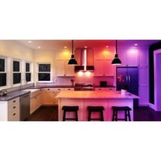 Stropní lampa Sada 4 ks Dimmable LED bílá světlomet 12 v Lumury