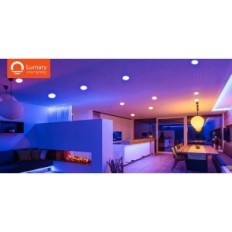 Taklampe Sett 4 stk Dimmable LED-hvitt Headlight 12 i lumary