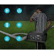 Auriculares usados para el juez de fútbol EJEAS V6C