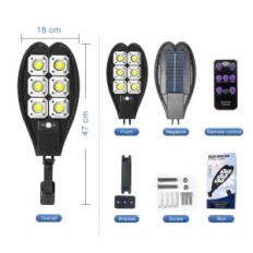 Solar solar solar 5500 lm com sensor de movimento