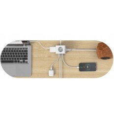 Power Strip Vefve med S321A vit, 20W på 3 uttag