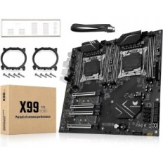 Emolevy Shangzhaoyuan X99 E-ATX, 8 * DDR4 ECC, 2 * GB LAN, palvelin
