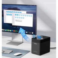 Dokovací stanice pro pevný disk ORICO DS500C3-EU-BK, SATA do 5x18TB