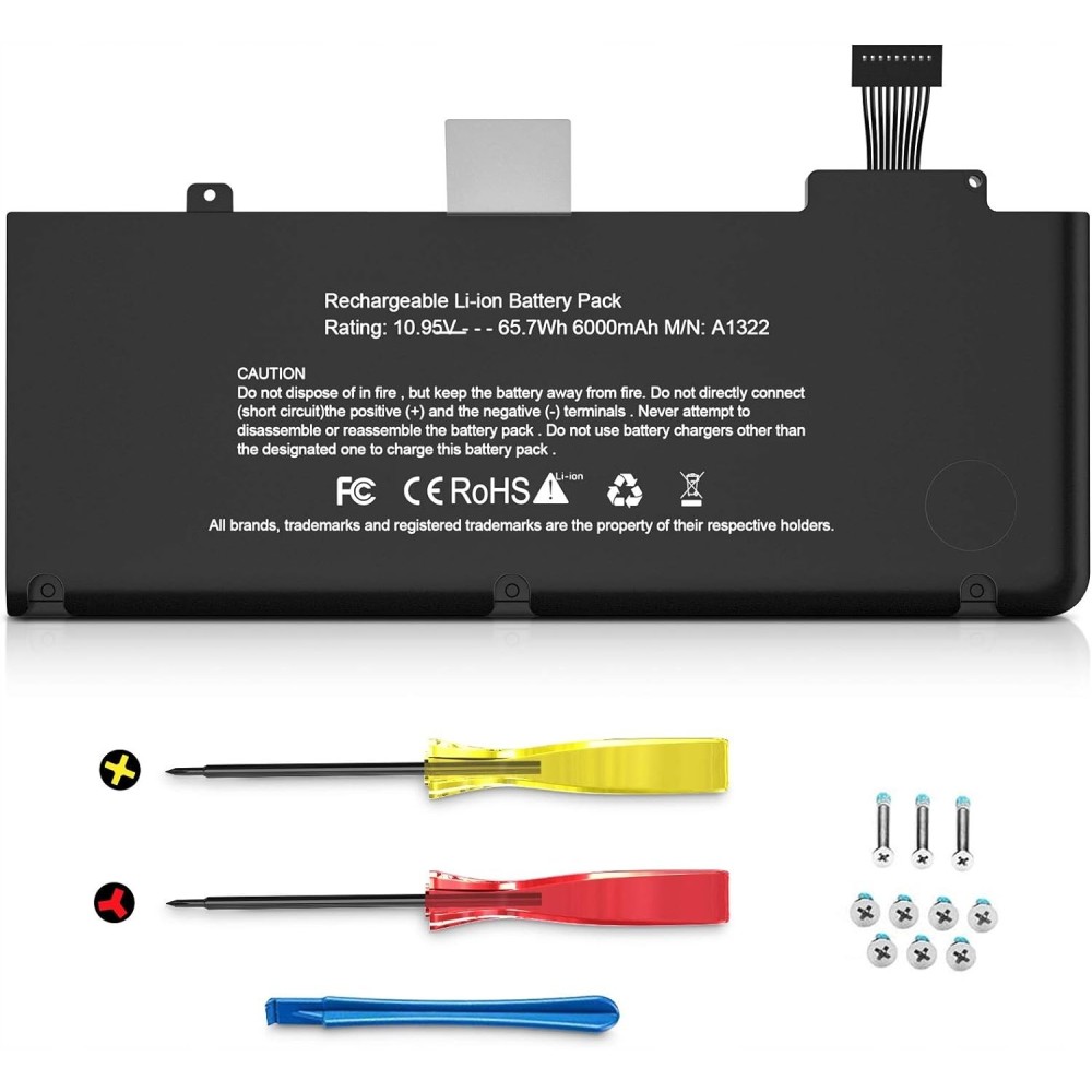 Dreamme A1278 Batteria per MacBook Pro 2012 13 pollici 10,95 V / 65.7 WH