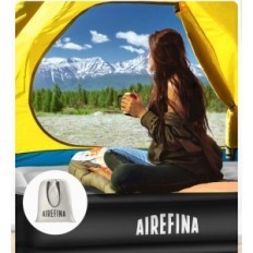 Doble AireFin AireFin Rey de A08 cama, 203x152x46 cm, con bomba