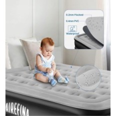 Doble AireFin AireFin Rey de A08 cama, 203x152x46 cm, con bomba