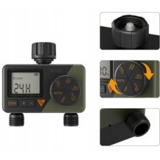 Diivoo WT-08 irrigatiecontroller, handmatige en automatische modus
