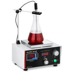 Magnetické miešadlo Laboratórium 100DEG C Časovač + miešadlá