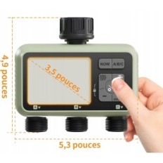 Niisutusregulaator DIVOO HCTE-378 3 tsoonid ja automaatne IPX5 taimer