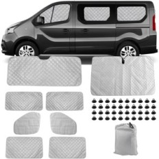 Ein Satz von 8 austauschbaren Sookoda-Sookod-Covers für Renault Trafic (LWB 2001-2014)