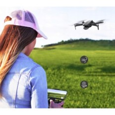 Dron GPS WIPKVIEY W12 4K 2 Kameran lentoparistot jopa 40 minuuttia taitettava malli