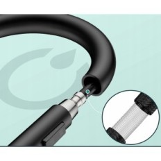 Bateria de cozinha Forius FRKF43B, 360 °, 2 modos, 42,5 cm, preto