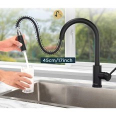 Keittiön akku FORIUS FRKF43B, 360 °, 2 tilaa, 42,5 cm, musta