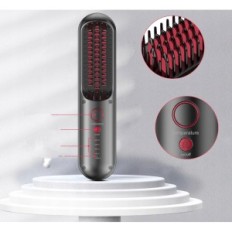 JMFONE S112 Haar rechttrekken kam, USB-C, 2600mAH, zwart