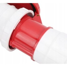 Industrial Filfeel-stikkontakt med IP67, 380-415V, 125A, 5-pin 3P + N + E