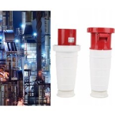 Prise industrielle en filfelier avec IP67, 380-415V, 125A, 5 broches 3P + N + E