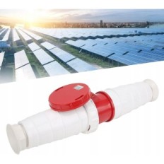 Prise industrielle en filfelier avec IP67, 380-415V, 125A, 5 broches 3P + N + E