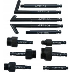 Freeteec 10L extractor de aceite con 14 adaptadores ATF utilizados