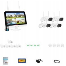 Angran K04W6732, 5MPX monitoring cameras set, motion detector, 1 TB drive