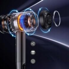 Hair dryer LLOO LL-PC002A, 5 temperature and 2 exhibition speeds