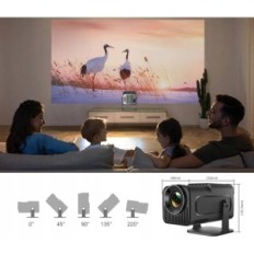 Magracubic Hy320-M projektor, 1080p 4k, 220 stupnjeva kut, zasloni do 135 '' '