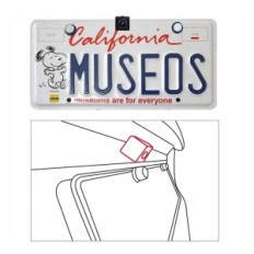 ATOTO AC-HD03LR 720P 180 ° Tilbagevendende kamera, noctomat og vandstøtte