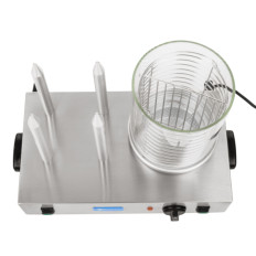 Glaszylinder für Hot Dog Heater Royal Catering