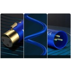 Nuosiya XLR 1M cable, 3-pin XLR cable adapter "Męski-female", 10 pcs.