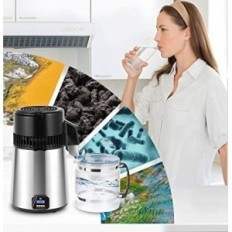 Hanchen YC-63 Distillateur d'eau, 1 L / H, 750W, avec une pichet en verre